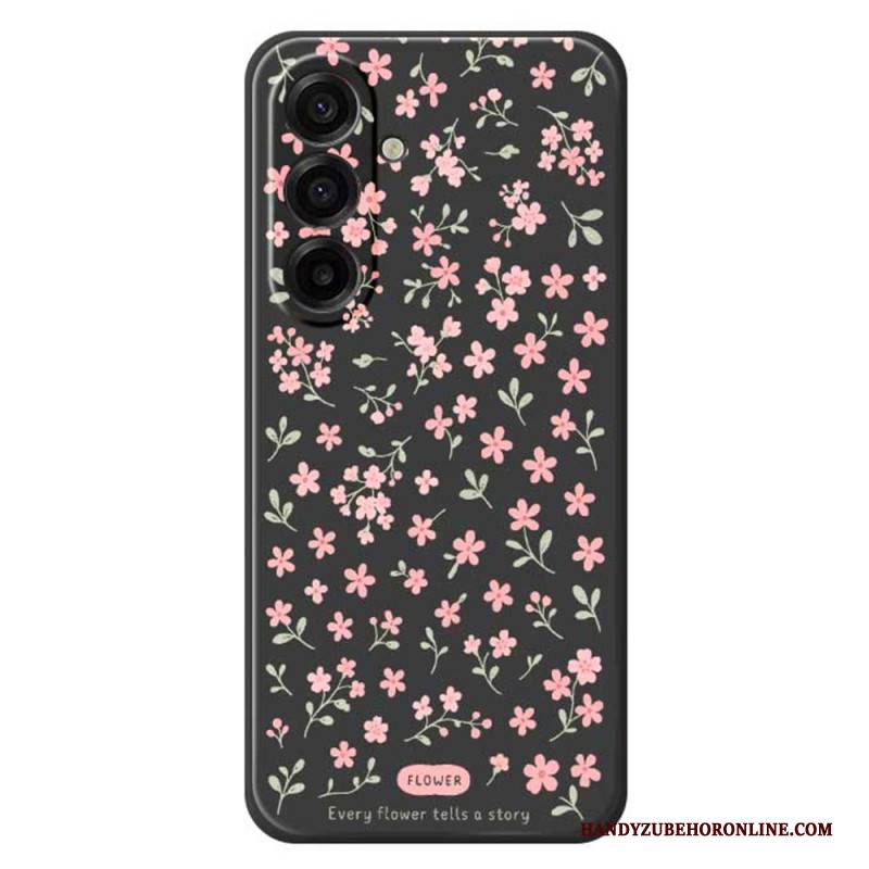 Hülle Samsung Galaxy A17 4g / 5g Rosa Blumen