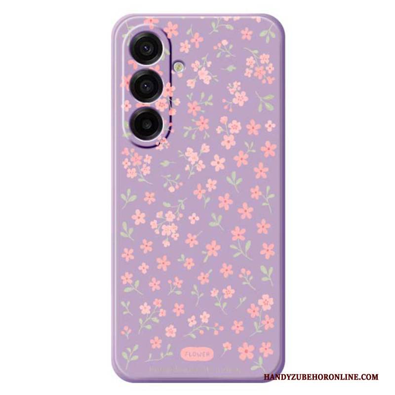 Hülle Samsung Galaxy A17 4g / 5g Rosa Blumen
