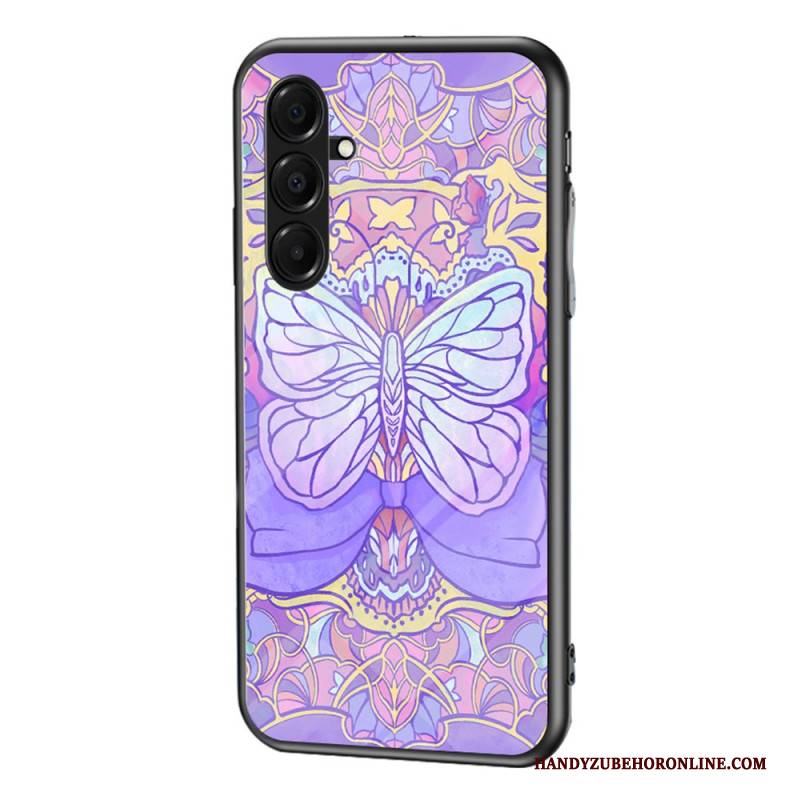 Hülle Samsung Galaxy A17 4g / 5g Schmetterlinge Aus Gehärtetem Glas