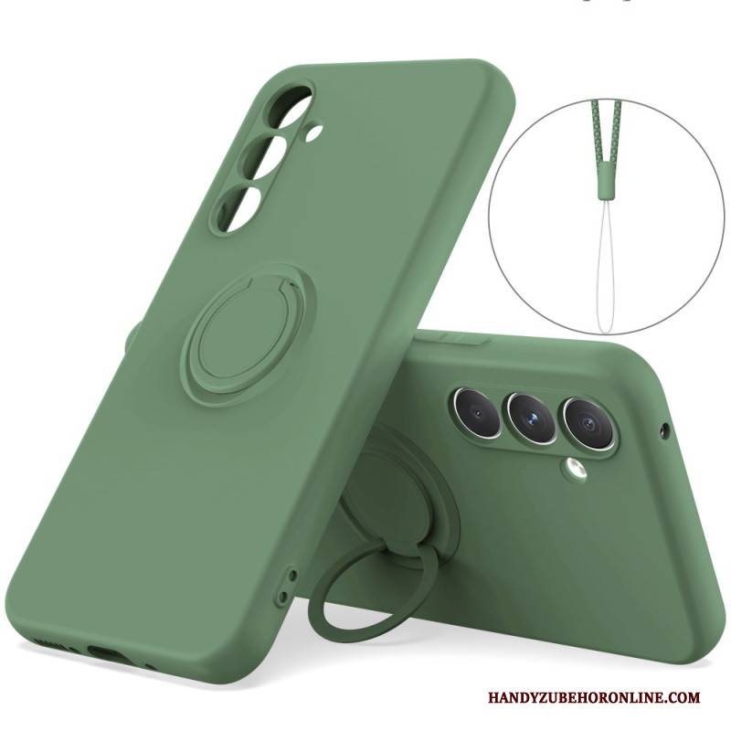 Hülle Samsung Galaxy A17 4g / 5g Silikon Mit Ringhalter