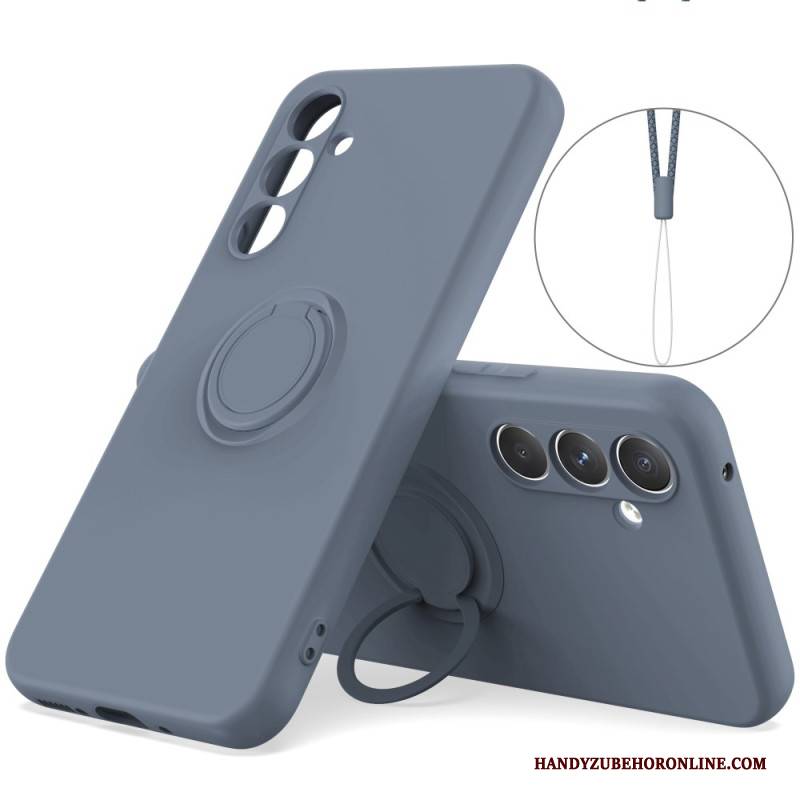 Hülle Samsung Galaxy A17 4g / 5g Silikon Mit Ringhalter