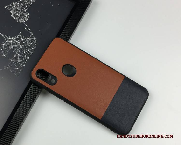 Hülle Samsung Galaxy A20e Schutz Grün Nähen, Case Samsung Galaxy A20e Taschen Handyhüllen Neu