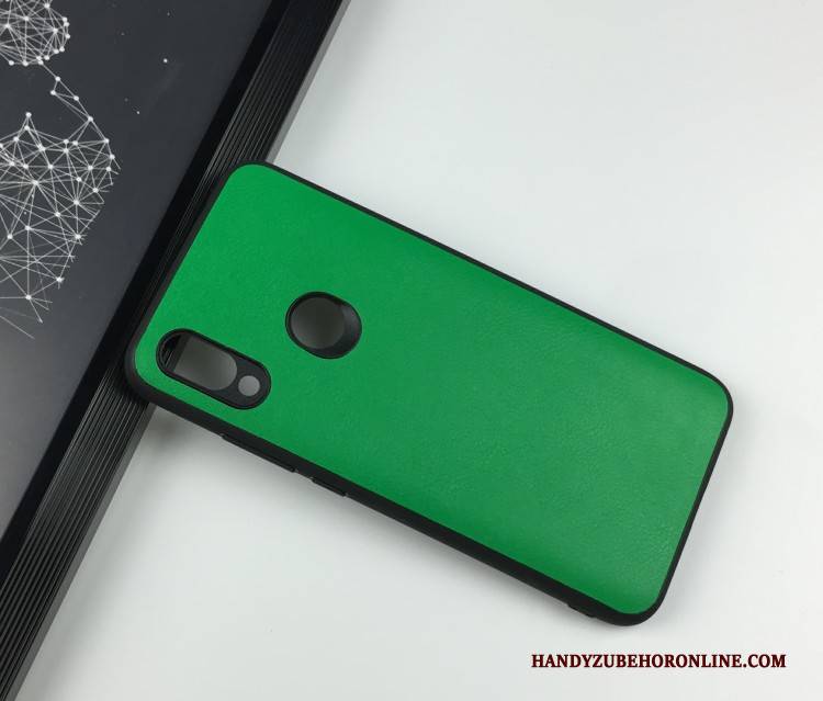 Hülle Samsung Galaxy A20e Schutz Grün Nähen, Case Samsung Galaxy A20e Taschen Handyhüllen Neu