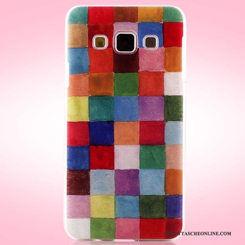 Hülle Samsung Galaxy A3 2015 Gemalt Schwer Rosa, Case Samsung Galaxy A3 2015 Schutz Handyhüllen Nubuck