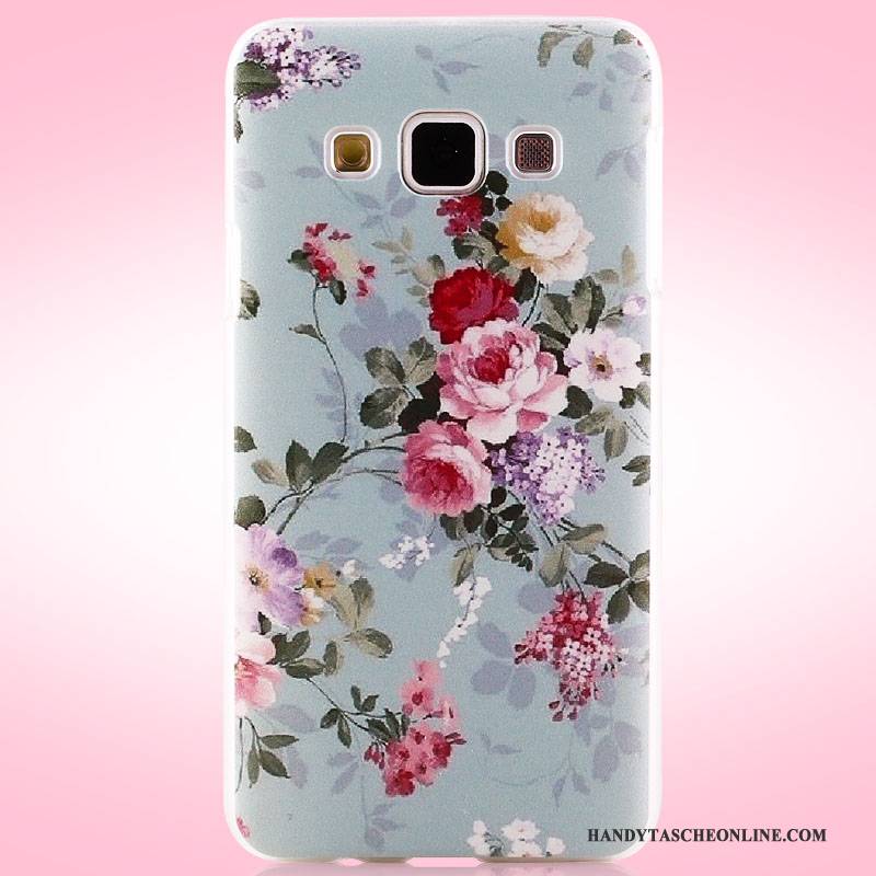 Hülle Samsung Galaxy A3 2015 Gemalt Schwer Rosa, Case Samsung Galaxy A3 2015 Schutz Handyhüllen Nubuck