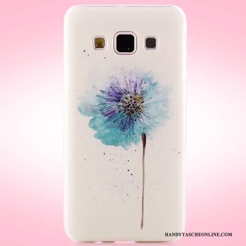 Hülle Samsung Galaxy A3 2015 Gemalt Schwer Rosa, Case Samsung Galaxy A3 2015 Schutz Handyhüllen Nubuck