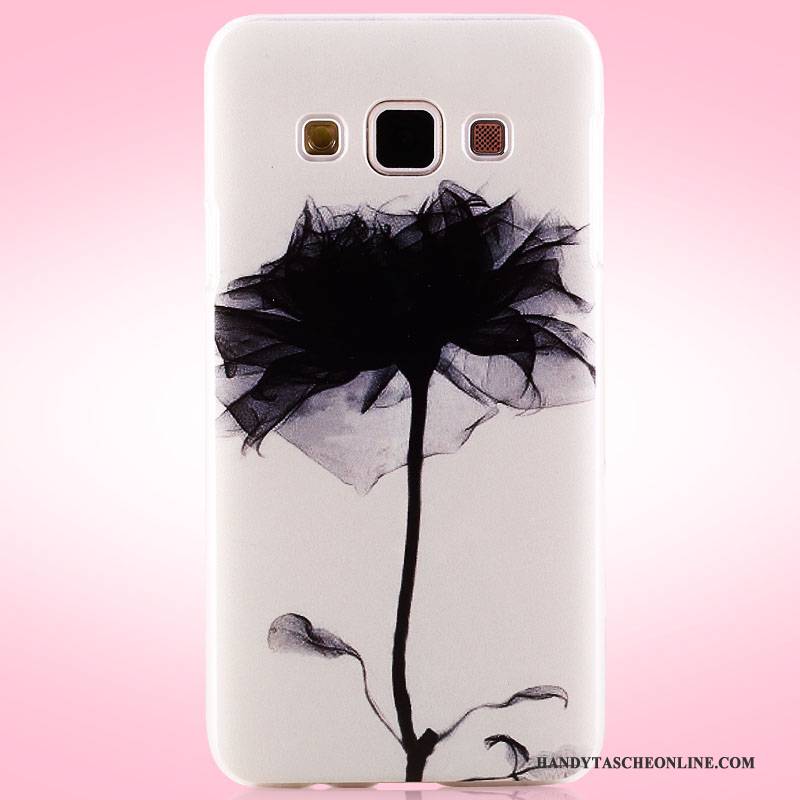 Hülle Samsung Galaxy A3 2015 Gemalt Schwer Rosa, Case Samsung Galaxy A3 2015 Schutz Handyhüllen Nubuck