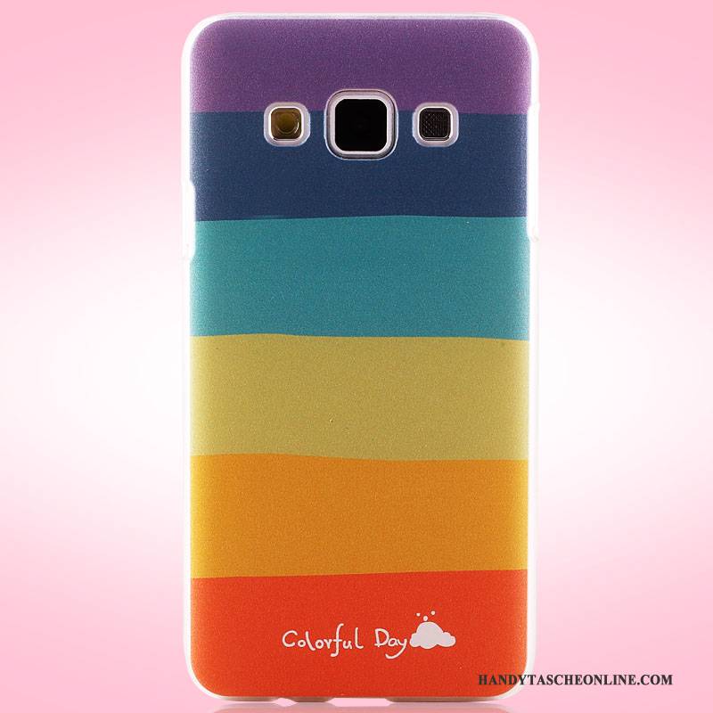 Hülle Samsung Galaxy A3 2015 Gemalt Schwer Rosa, Case Samsung Galaxy A3 2015 Schutz Handyhüllen Nubuck