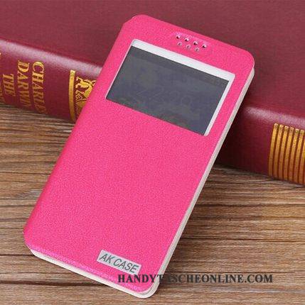 Hülle Samsung Galaxy A3 2015 Lederhülle Dünne Rosa, Case Samsung Galaxy A3 2015 Schutz Handyhüllen
