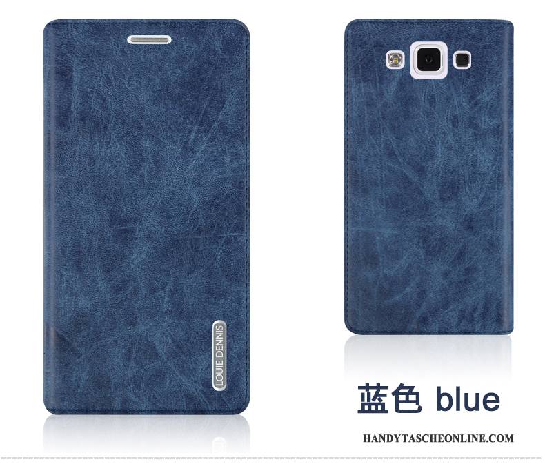 Hülle Samsung Galaxy A5 2015 Schutz Rot Trend, Case Samsung Galaxy A5 2015 Lederhülle