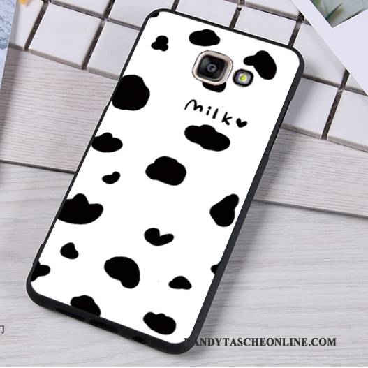 Hülle Samsung Galaxy A5 2016 Schutz Handyhüllen Anti-sturz, Case Samsung Galaxy A5 2016 Weiche Hängende Verzierungen Blau