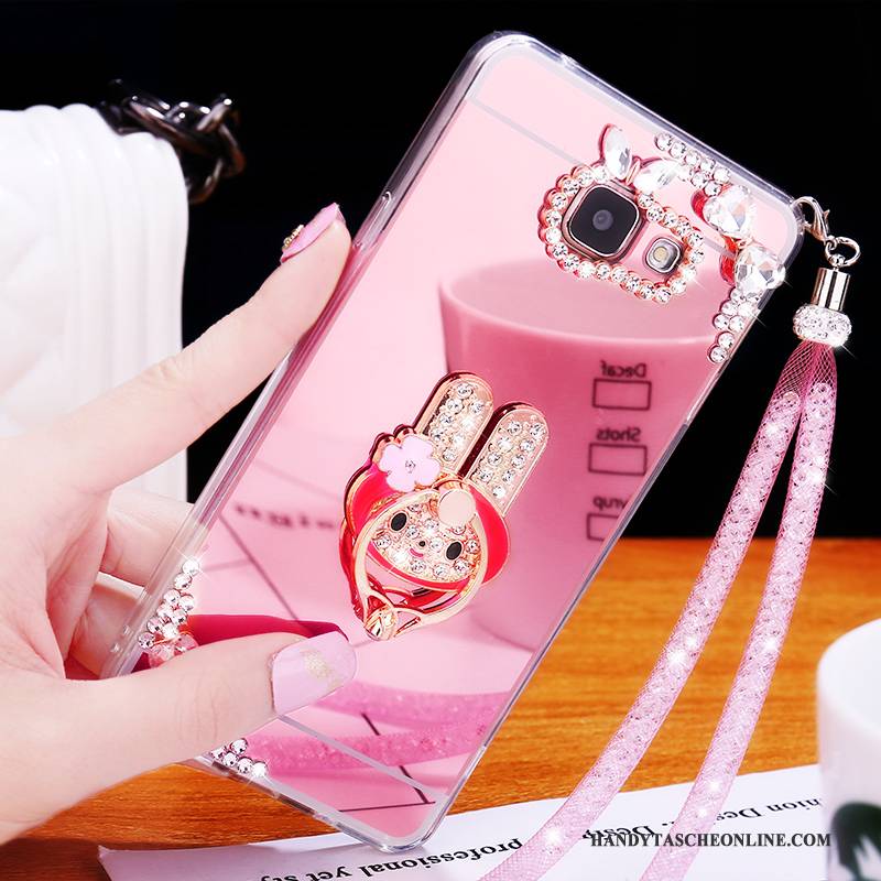 Hülle Samsung Galaxy A5 2016 Schutz Spiegel Anti-sturz, Case Samsung Galaxy A5 2016 Weiche Handyhüllen Trend