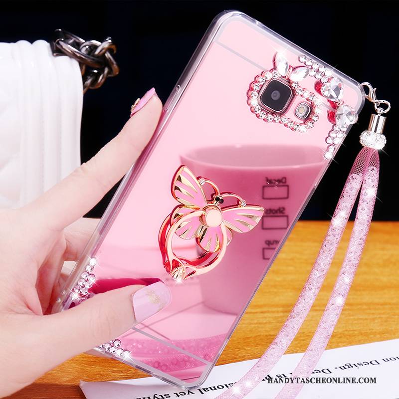 Hülle Samsung Galaxy A5 2016 Schutz Spiegel Anti-sturz, Case Samsung Galaxy A5 2016 Weiche Handyhüllen Trend