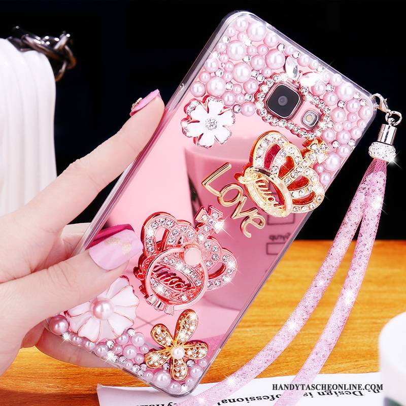 Hülle Samsung Galaxy A5 2016 Schutz Spiegel Anti-sturz, Case Samsung Galaxy A5 2016 Weiche Handyhüllen Trend