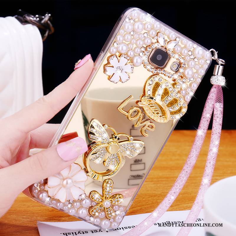 Hülle Samsung Galaxy A5 2016 Schutz Spiegel Anti-sturz, Case Samsung Galaxy A5 2016 Weiche Handyhüllen Trend