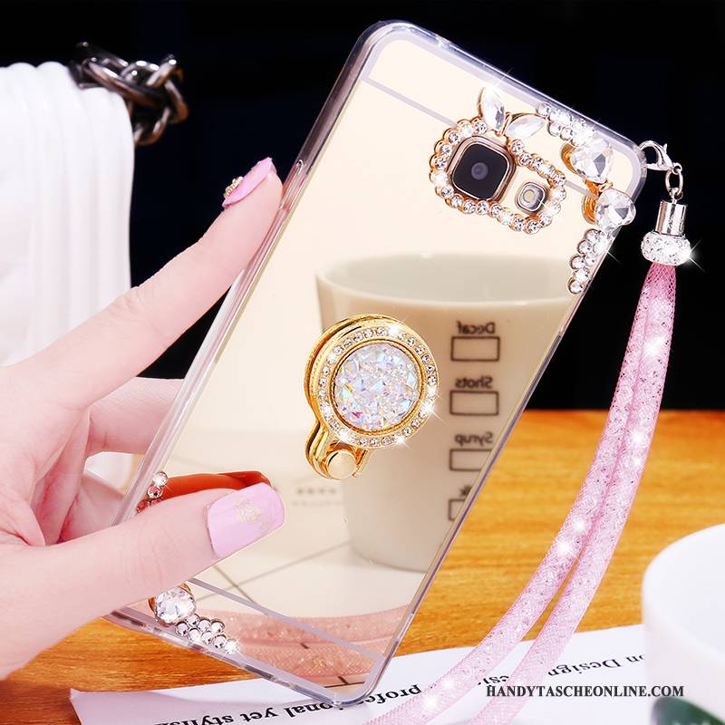 Hülle Samsung Galaxy A5 2016 Schutz Spiegel Anti-sturz, Case Samsung Galaxy A5 2016 Weiche Handyhüllen Trend