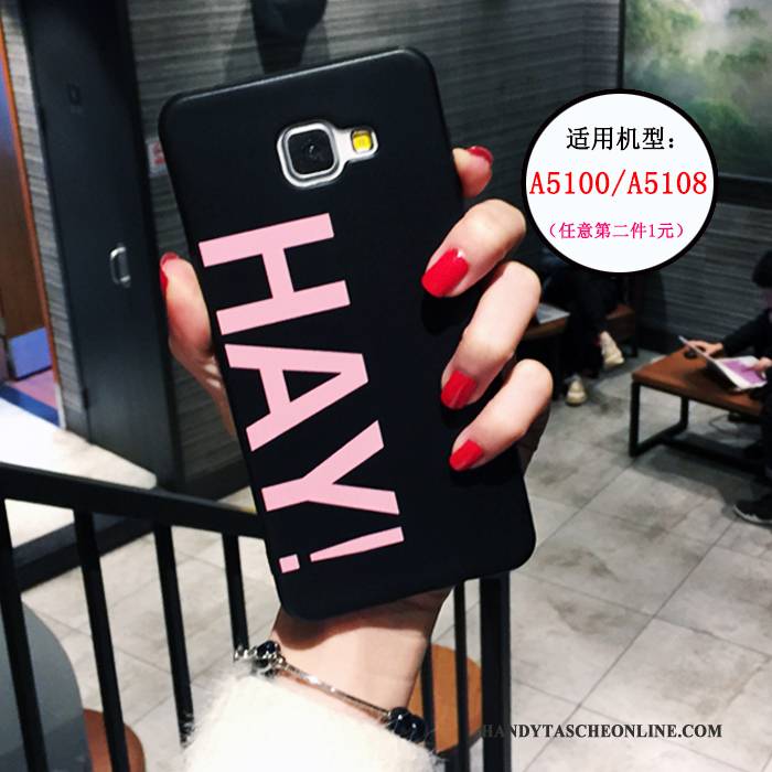 Hülle Samsung Galaxy A5 2016 Silikon Handyhüllen Persönlichkeit, Case Samsung Galaxy A5 2016 Weiche Trend Anti-sturz