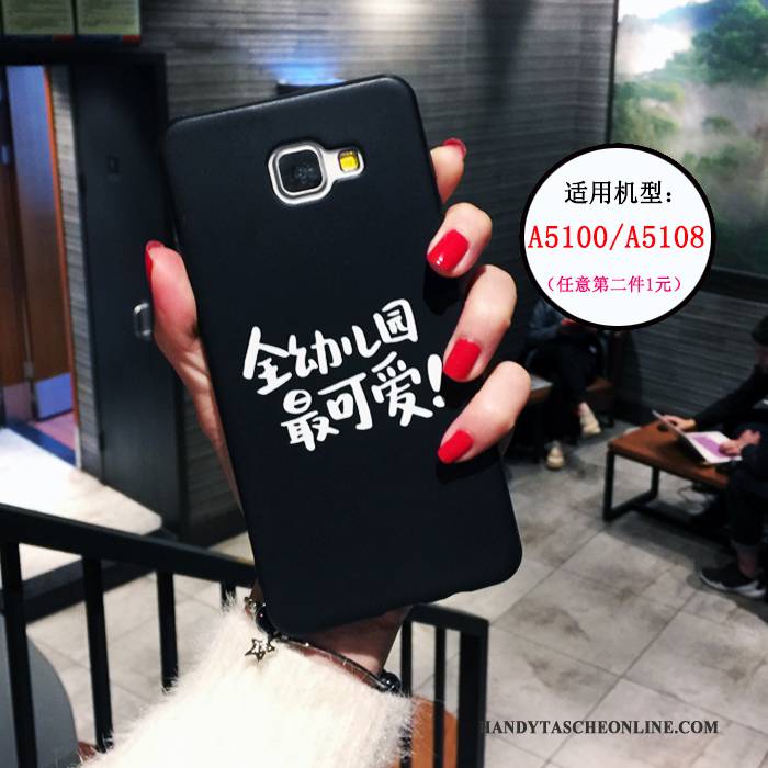 Hülle Samsung Galaxy A5 2016 Silikon Handyhüllen Persönlichkeit, Case Samsung Galaxy A5 2016 Weiche Trend Anti-sturz