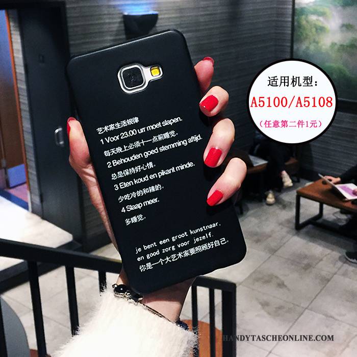 Hülle Samsung Galaxy A5 2016 Silikon Handyhüllen Persönlichkeit, Case Samsung Galaxy A5 2016 Weiche Trend Anti-sturz