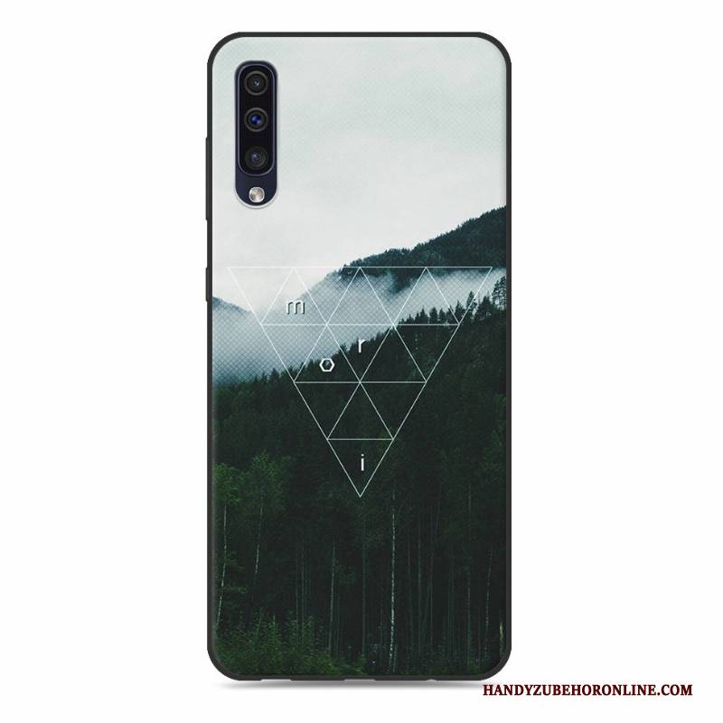 Hülle Samsung Galaxy A50 Silikon Rosa Handyhüllen, Case Samsung Galaxy A50 Weiche Hängende Verzierungen Trend