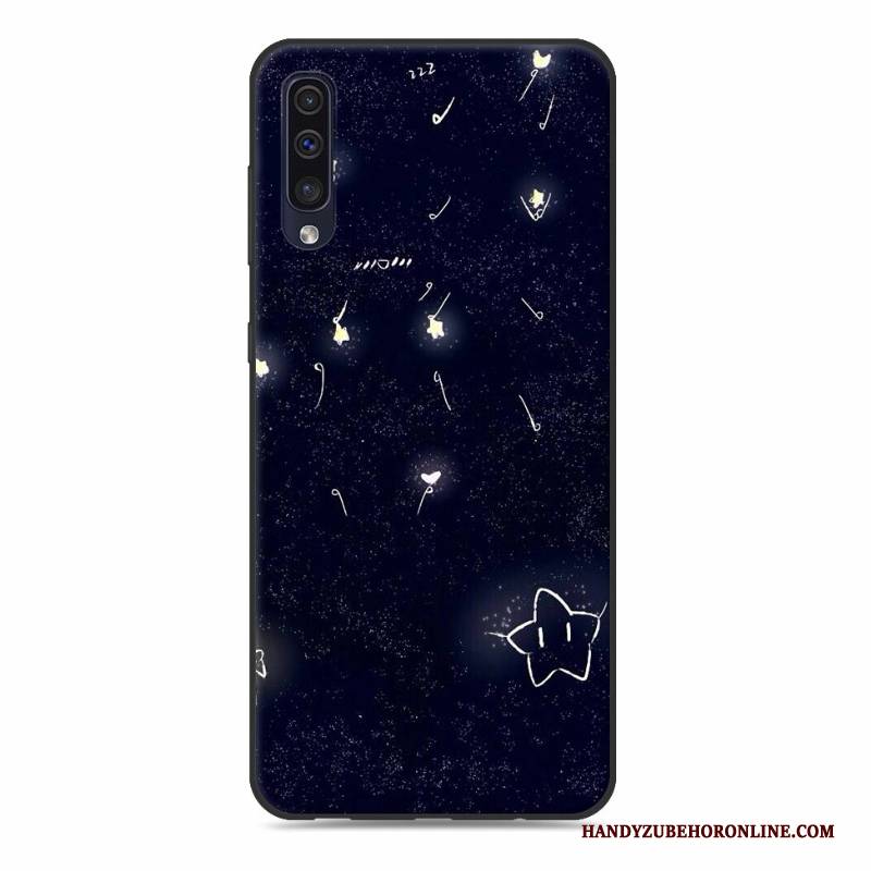 Hülle Samsung Galaxy A50 Silikon Rosa Handyhüllen, Case Samsung Galaxy A50 Weiche Hängende Verzierungen Trend