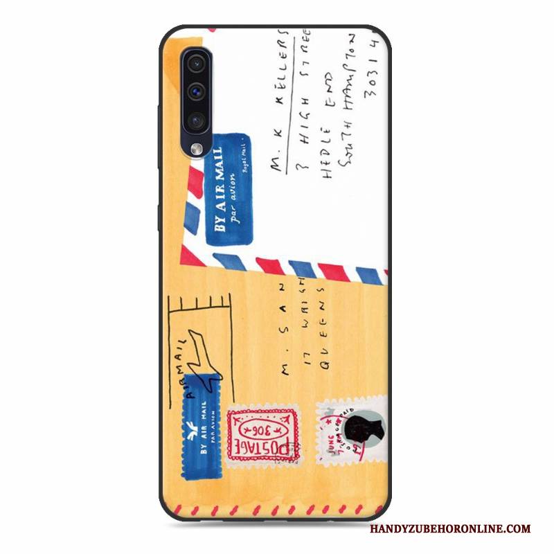 Hülle Samsung Galaxy A50 Silikon Rosa Handyhüllen, Case Samsung Galaxy A50 Weiche Hängende Verzierungen Trend