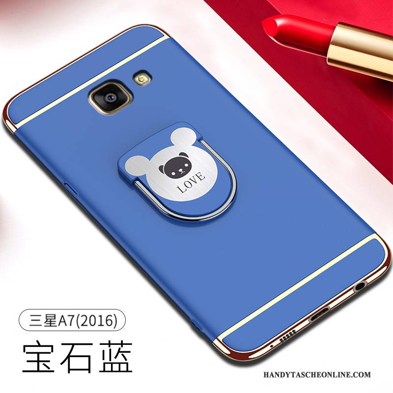 Hülle Samsung Galaxy A7 2016 Kreativ Trend Anti-sturz, Case Samsung Galaxy A7 2016 Taschen Rosa Nubuck