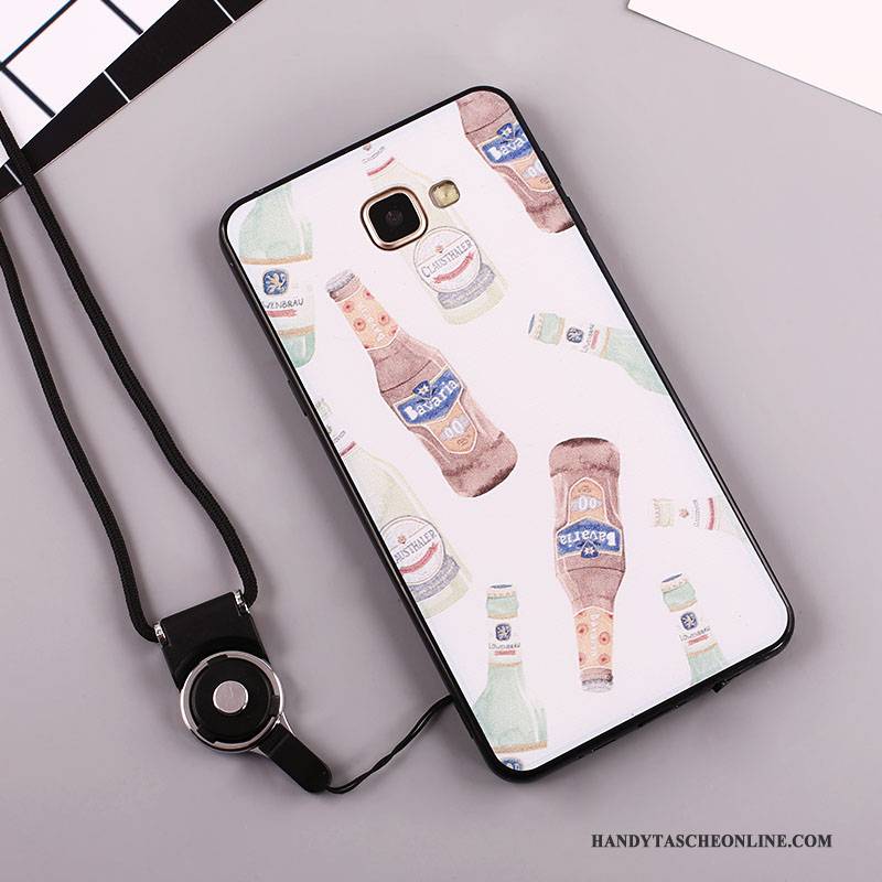 Hülle Samsung Galaxy A7 2016 Silikon Handyhüllen Anti-sturz, Case Samsung Galaxy A7 2016 Weiche Schwarz