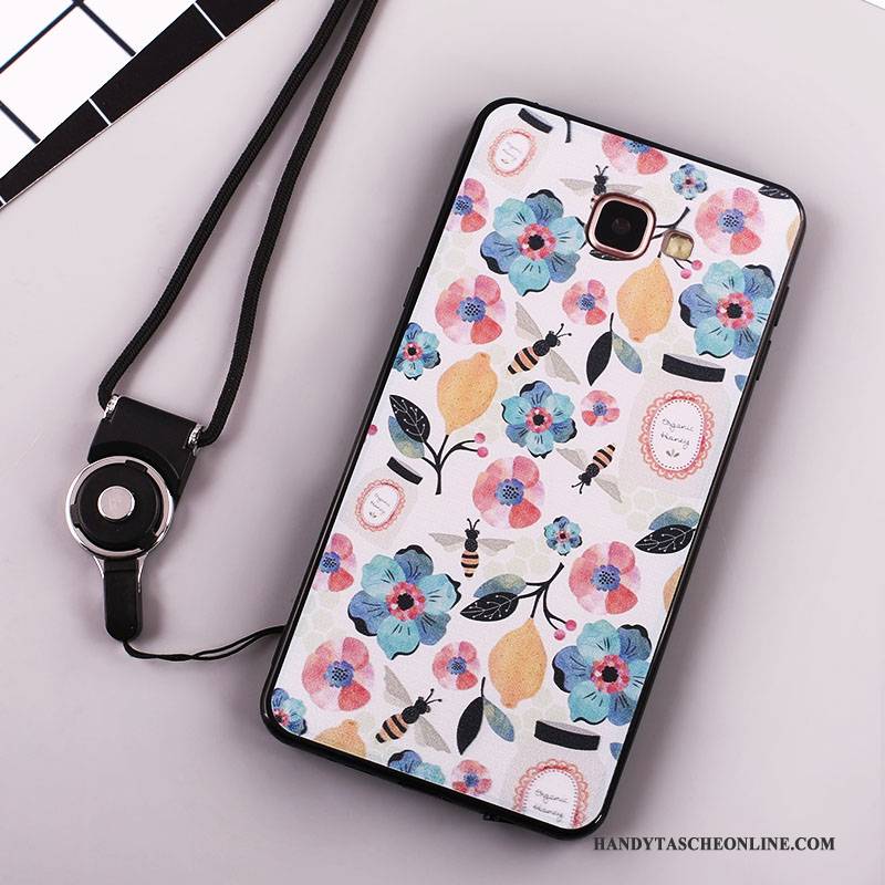 Hülle Samsung Galaxy A7 2016 Silikon Handyhüllen Anti-sturz, Case Samsung Galaxy A7 2016 Weiche Schwarz