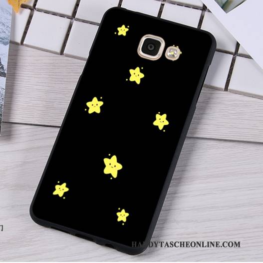 Hülle Samsung Galaxy A7 2016 Weiche Blau Nubuck, Case Samsung Galaxy A7 2016 Silikon Hängende Verzierungen Handyhüllen