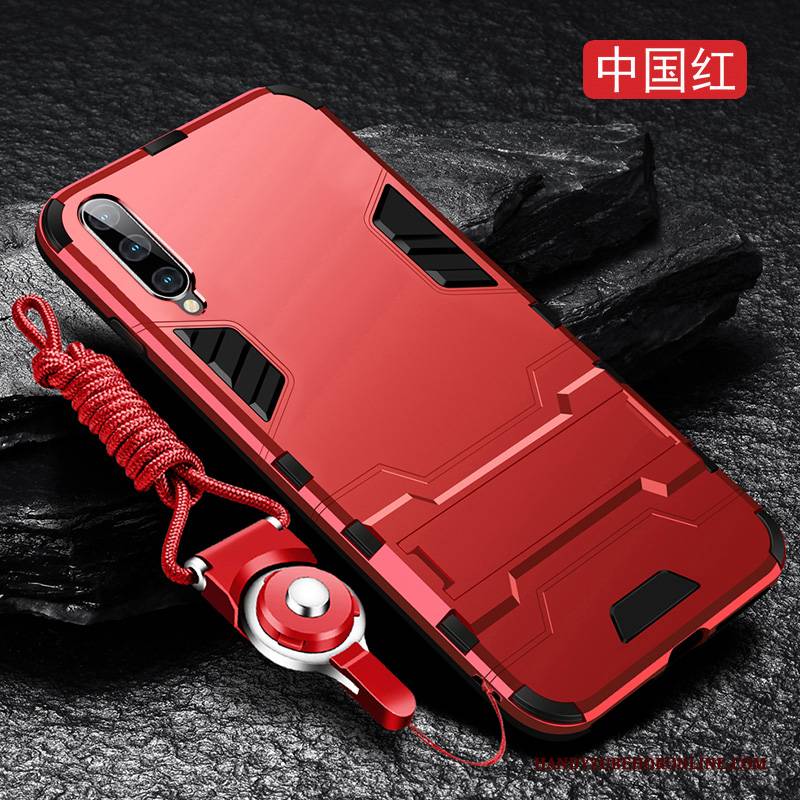Hülle Samsung Galaxy A70s Mode Anti-sturz Hängende Verzierungen, Case Samsung Galaxy A70s Schutz Persönlichkeit Rot