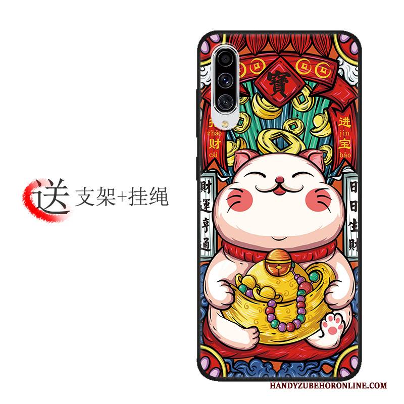 Hülle Samsung Galaxy A70s Taschen Handyhüllen Muster, Case Samsung Galaxy A70s Silikon Trend Temperieren