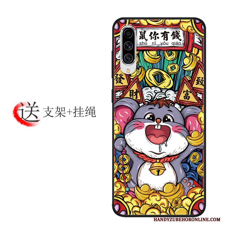 Hülle Samsung Galaxy A70s Taschen Handyhüllen Muster, Case Samsung Galaxy A70s Silikon Trend Temperieren