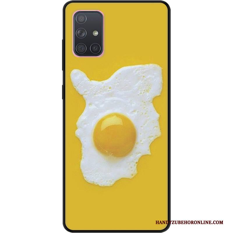 Hülle Samsung Galaxy A71 Taschen Persönlichkeit Grün, Case Samsung Galaxy A71 Weiche Angepasst Handyhüllen
