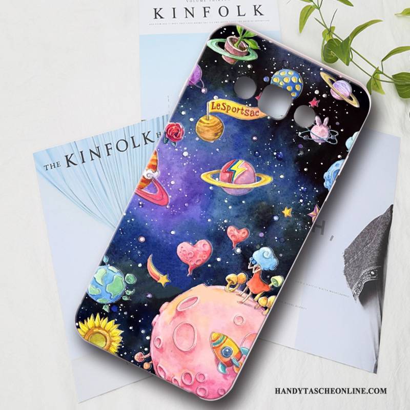 Hülle Samsung Galaxy A8 Kreativ Anti-sturz Neu, Case Samsung Galaxy A8 Silikon Trend Schwer