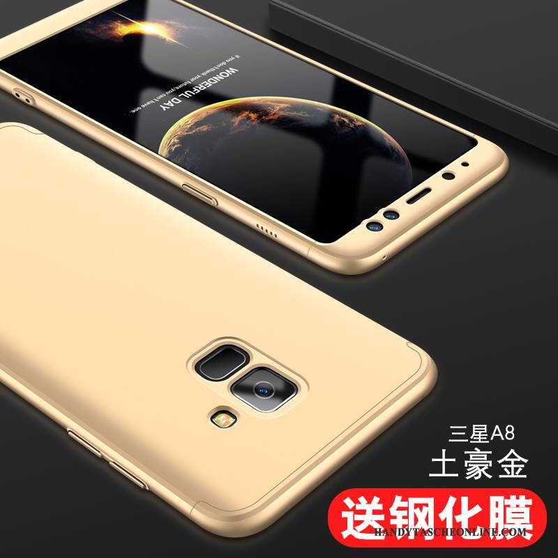 Hülle Samsung Galaxy A8+ Schutz Anti-sturz Trend, Case Samsung Galaxy A8+ Taschen Handyhüllen Dünne