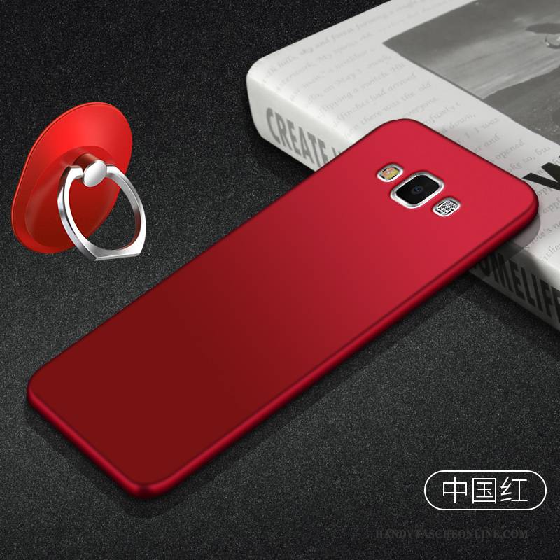 Hülle Samsung Galaxy A8 Silikon Handyhüllen Rot, Case Samsung Galaxy A8 Halterung Trend Dünne