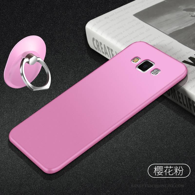 Hülle Samsung Galaxy A8 Silikon Handyhüllen Rot, Case Samsung Galaxy A8 Halterung Trend Dünne