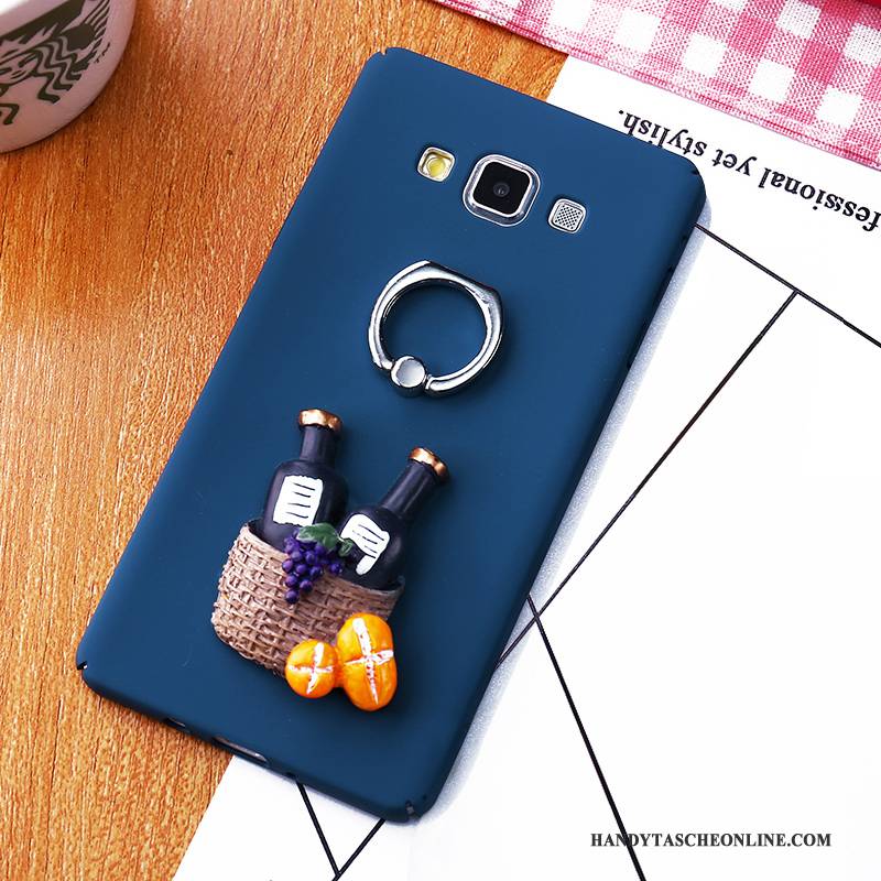 Hülle Samsung Galaxy A8 Taschen Nubuck Schwer, Case Samsung Galaxy A8 Schutz Handyhüllen Rosa