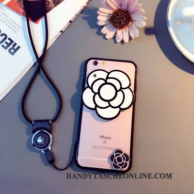 Hülle Samsung Galaxy A8 Weiche Handyhüllen Silber, Case Samsung Galaxy A8 Spiegel Blumen