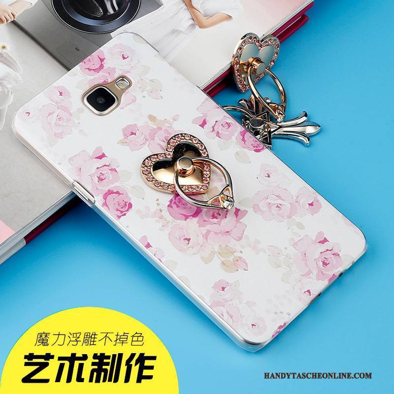 Hülle Samsung Galaxy A9 Gemalt Rot Handyhüllen, Case Samsung Galaxy A9 Anti-sturz