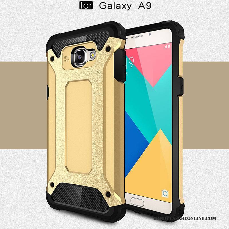 Hülle Samsung Galaxy A9 Silikon Hoch Handyhüllen, Case Samsung Galaxy A9 Taschen Mesh Rot