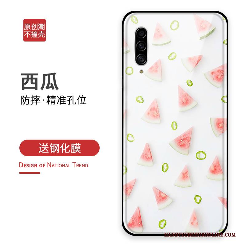 Hülle Samsung Galaxy A90 5g Kreativ Persönlichkeit Grün, Case Samsung Galaxy A90 5g Taschen Anti-sturz Handyhüllen
