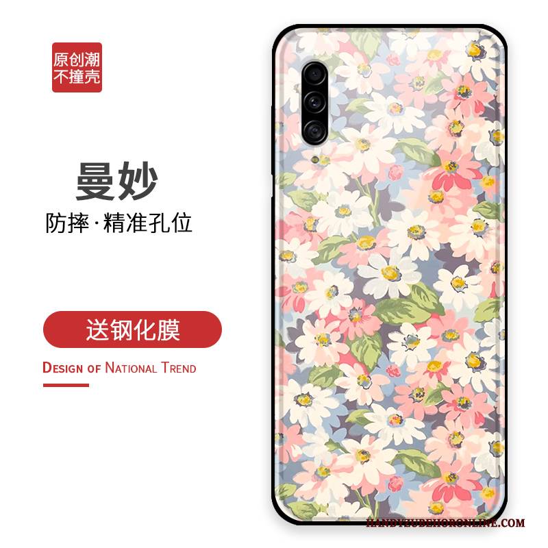 Hülle Samsung Galaxy A90 5g Kreativ Persönlichkeit Grün, Case Samsung Galaxy A90 5g Taschen Anti-sturz Handyhüllen