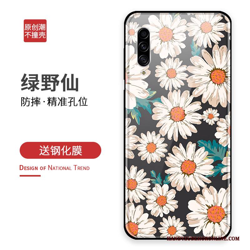 Hülle Samsung Galaxy A90 5g Kreativ Persönlichkeit Grün, Case Samsung Galaxy A90 5g Taschen Anti-sturz Handyhüllen