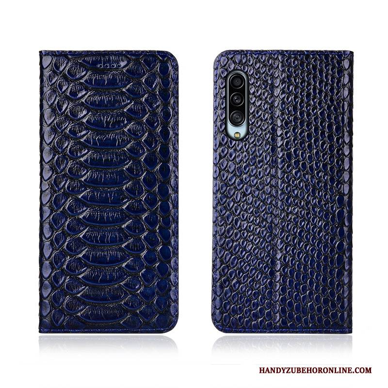 Hülle Samsung Galaxy A90 5g Leder Anti-sturz Rot, Case Samsung Galaxy A90 5g Lederhülle Handyhüllen Muster