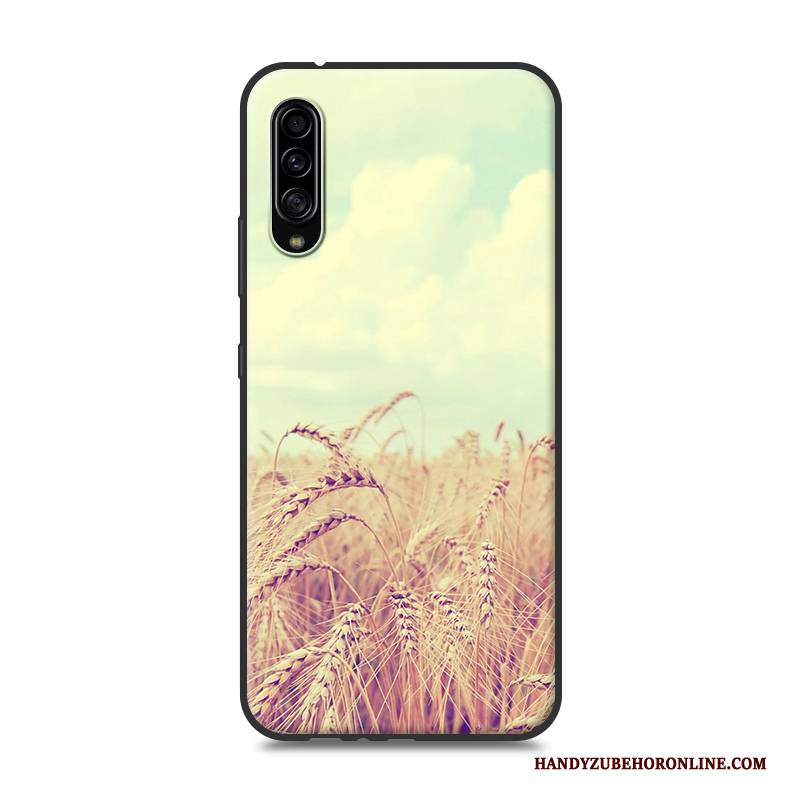 Hülle Samsung Galaxy A90 5g Schutz Gelb Nubuck, Case Samsung Galaxy A90 5g Anti-sturz Handyhüllen
