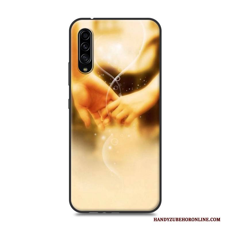 Hülle Samsung Galaxy A90 5g Schutz Gelb Nubuck, Case Samsung Galaxy A90 5g Anti-sturz Handyhüllen