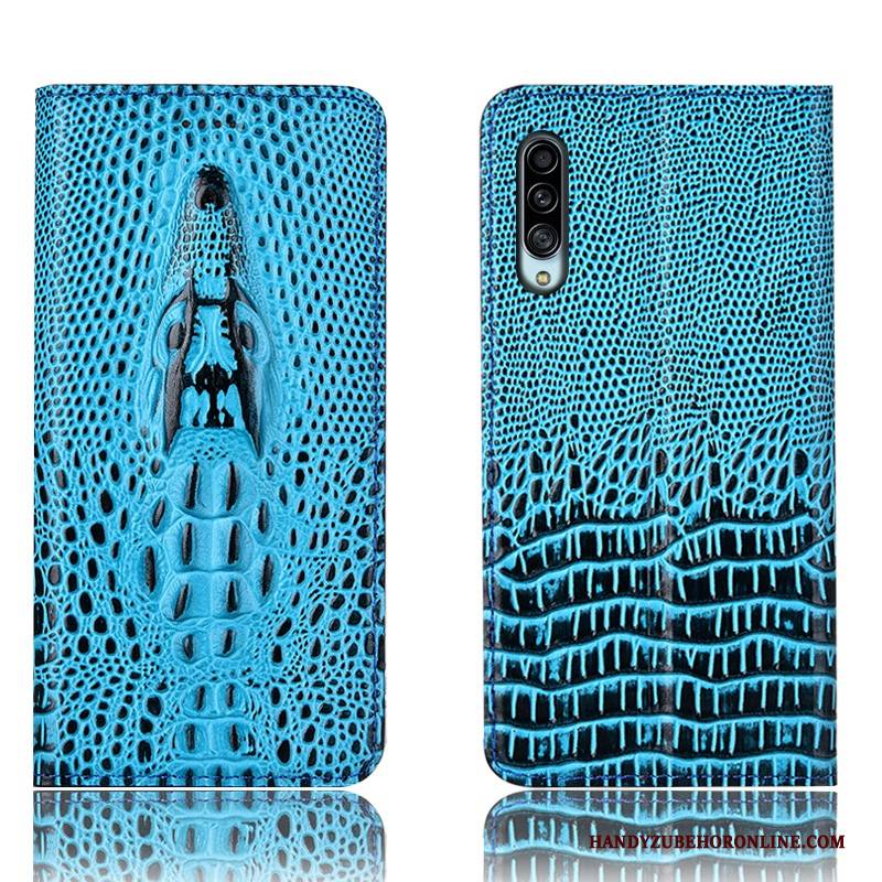 Hülle Samsung Galaxy A90 5g Schutz Handyhüllen Anti-sturz, Case Samsung Galaxy A90 5g Taschen Krokodilmuster