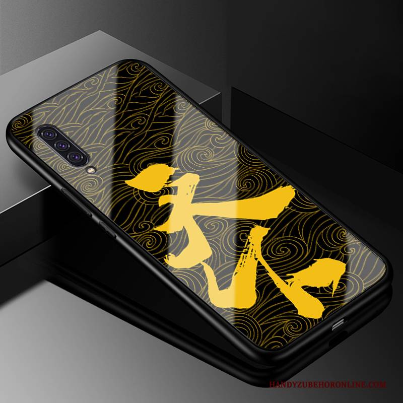 Hülle Samsung Galaxy A90 5g Weiche Persönlichkeit Trendmarke, Case Samsung Galaxy A90 5g Schutz Handyhüllen Gelb